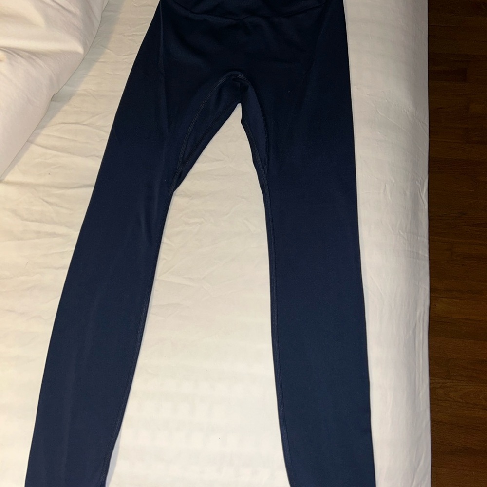 Navy Blue Gym Shark leggings